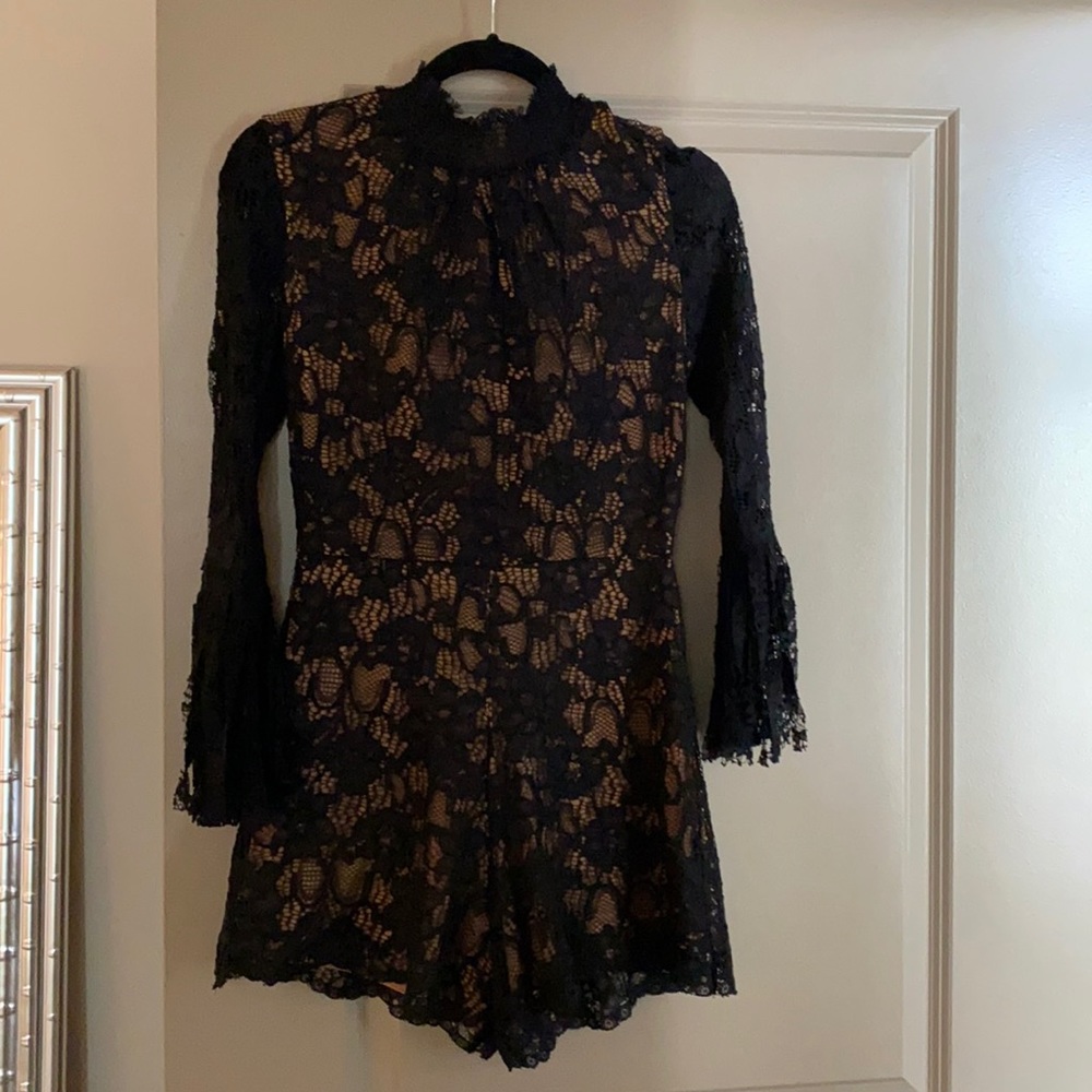 Alexis Black Romper
